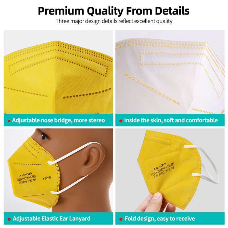 Ataullah Ffp2 Masker Wajah Kn9 - Disposable Surgical Mask ulasan dan harga